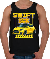 printfashion Suzuki swift - Férfi atléta - Fekete (17518115)