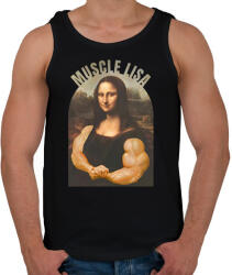 printfashion muscle lisa - Férfi atléta - Fekete (17494463)