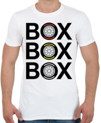 printfashion box box box - Férfi póló - Fehér (17497168)