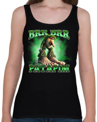 printfashion Brr brr patapim - Női atléta - Fekete (17439952)