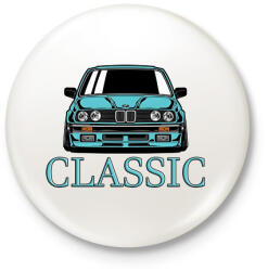 printfashion bmw classic - Kitűző, hűtőmágnes - Fehér (17498492)