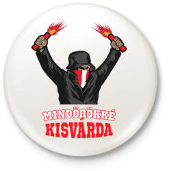 printfashion Egyedi szurkolói minta #12 - Kitűző, hűtőmágnes - Fehér (17491742)