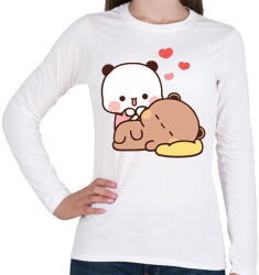 printfashion bubuanddudu - Női hosszú ujjú póló - Fehér (17525989)