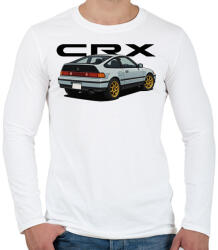 printfashion CRX - Férfi hosszú ujjú póló - Fehér (17497638)