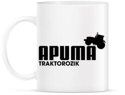 printfashion Apuma traktorozik - Bögre - Fehér (17516825)