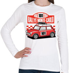 printfashion Rally - Női hosszú ujjú póló - Fehér (17519089)