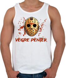 printfashion Végre péntek - Férfi atléta - Fehér (17499412)