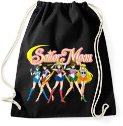 printfashion Sailor Moon - Sportzsák, Tornazsák - Fekete (17405627)