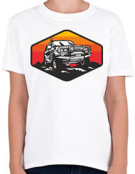 printfashion offroad - Gyerek póló - Fehér (17527662)