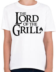 printfashion Lord of the grill fekete - Gyerek póló - Fehér (17511216)