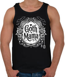 printfashion goth mama - Férfi atléta - Fekete (17529365)