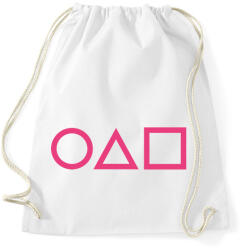 printfashion HD Squid Game Play - Sportzsák, Tornazsák - Fehér (17524538)