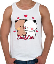 printfashion dudu&bubu - Férfi atléta - Fehér (17523514)