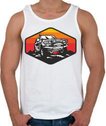 printfashion offroad - Férfi atléta - Fehér (17527564)