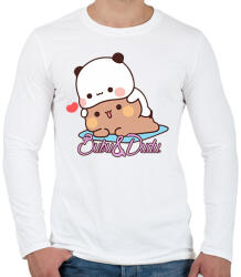 printfashion Dudu and Bubu - Férfi hosszú ujjú póló - Fehér (17523090)