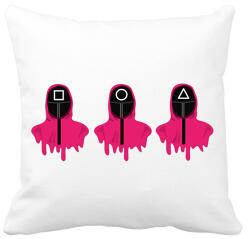 printfashion Squid Game - Párnahuzat, Díszpárnahuzat - Fehér (17526998)