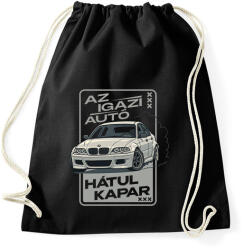 printfashion Az igazi autó hátul kapar - Sportzsák, Tornazsák - Fekete (17489637)