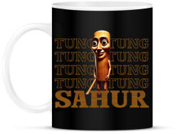 printfashion Tung tung tung sahur - Bögre - Fekete (17435362)