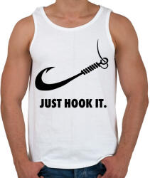 printfashion Just hook it - Férfi atléta - Fehér (17513266)