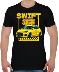 printfashion Suzuki swift - Férfi póló - Fekete (17518121)