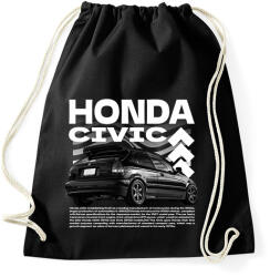 printfashion Honda civic - Sportzsák, Tornazsák - Fekete (17492337)