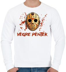 printfashion Végre péntek - Férfi pulóver - Fehér (17499445)