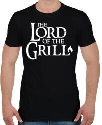 printfashion Lord of the grill fehér - Férfi póló - Fekete (17510675)