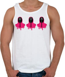 printfashion Squid Game - Férfi atléta - Fehér (17525765)