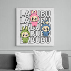 printfashion Labubu - Vászonkép - Fehér (17529354)