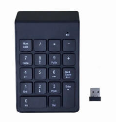 Gembird KPD-W-02 Wireless numeric keypad (KPD-W-02) - blacktip