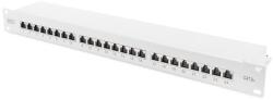 ASSMANN DN-91624S-EA patch panel 24 port 1U 19" CAT6a árnyékolt fehér (DN-91624S-EA) (DN-91624S-EA)