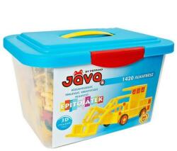 Peppino 6. 3D építőjáték daru, markoló 1420 db-os (850022)