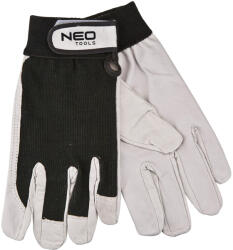 NEO TOOLS NEO 97-604 Munkakesztyű, Sertés Színbőr, Tépőzáras, 2121X, 8