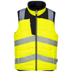 Portwest PW374 PW3 Hi-Vis kifordítható mellény sárga/fekete színben (PW374YBRS)