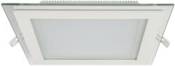 ELMARK Led Panel Üveg Szögletes 18W 2700K (99LED645)