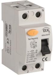 Kanlux Differenciáláram kapcsoló KRD6 2P 63A Ac 30mA (23182)