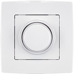 ELMARK City Dimmer Led Kapcsoló (3-300W) Fehér Metál (190191)