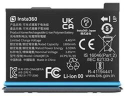 Insta360 Acumulator Insta360 X3, 1800 mAh (CINAQBT/B)