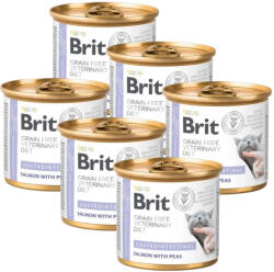 Brit Grain Free Veterinary Diet Gastrointestinal salmon & pea 6x200 g