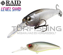 Raid Japan RAID LEVEL SHAD 50.3mm 4.3gr Su 034 Neon Shad (RAID28752) - turfishing