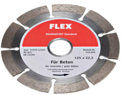 FLEX Disc diamantat de taiat Flex 125 x 22, 2 mm (349046) Disc de taiere
