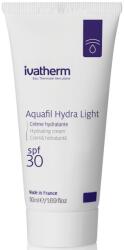 Ivatherm Aquafil Hydra Light hidratáló, SPF 30 fényvédővel, érzékeny bőrre, 50 ml