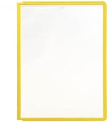 Durable Bemutatótábla panel, A4, 5 db/csomag, Sherpa sárga (560604) (560604)