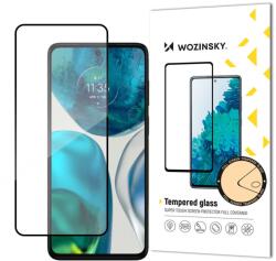 Wozinsky Tartós, 9 órás, teljes képernyős edzett üveg Motorola Moto G52-hez, tokbarát fekete kerettel (fol/ec/wzk/su/mmg/st/fu/fu/ca/ne)
