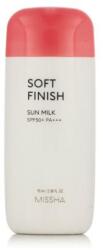 Missha All Around Safe Block Soft Finish Sun Milk SPF50+ vízálló fényvédő készítmény arcra minden bőrtípus 70 ml uniszex