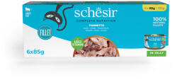 Schesir 6x85g Schesir Complete Nutrition Filet tonhal aszpikban nedves macskatáp - zooplus - 4 072 Ft