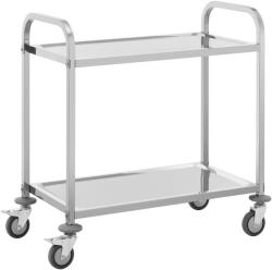 Royal Catering Tálalókocsi - 2 polc - 95 x 50 cm - 72 kg - Royal Catering (RCSW-106)