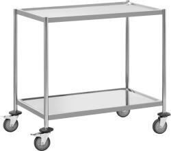 Royal Catering Tálalókocsi - 2 polc - 40 kg-ig - polcok: 82 x 50 cm - Royal Catering (RC_SSTWH_02)