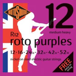 Rotosound R12 Nikkel elektromos gitár húrkészlet, medium heavy, 12 16 24 32 42 52 (R12)