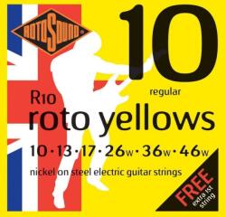 Rotosound R10 Nikkel elektromos gitár húrkészlet, regular, 10 13 17 26 36 46 (R10)